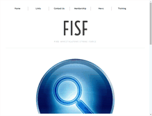Tablet Screenshot of fisf.org